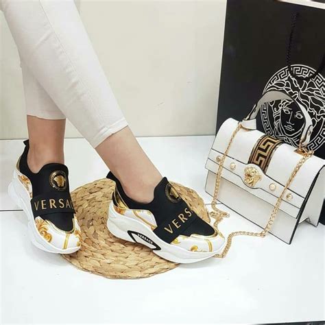 versace sneakers for ladies